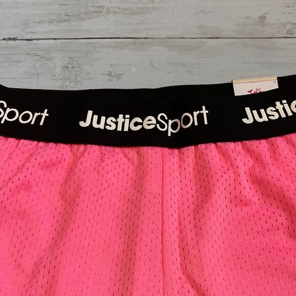 Justice Girls Mesh Dolphin Shorts Size XL (16/18) - Picture 3 of 6